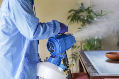 Fumigation Equipment in Use