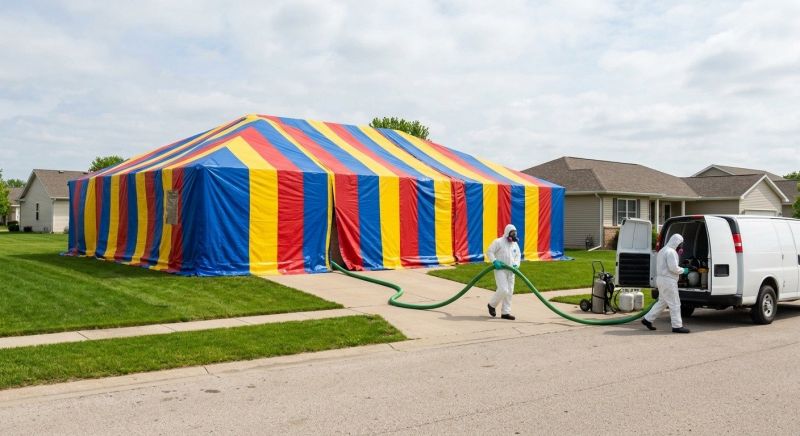Tent Fumigation in Naperville, IL